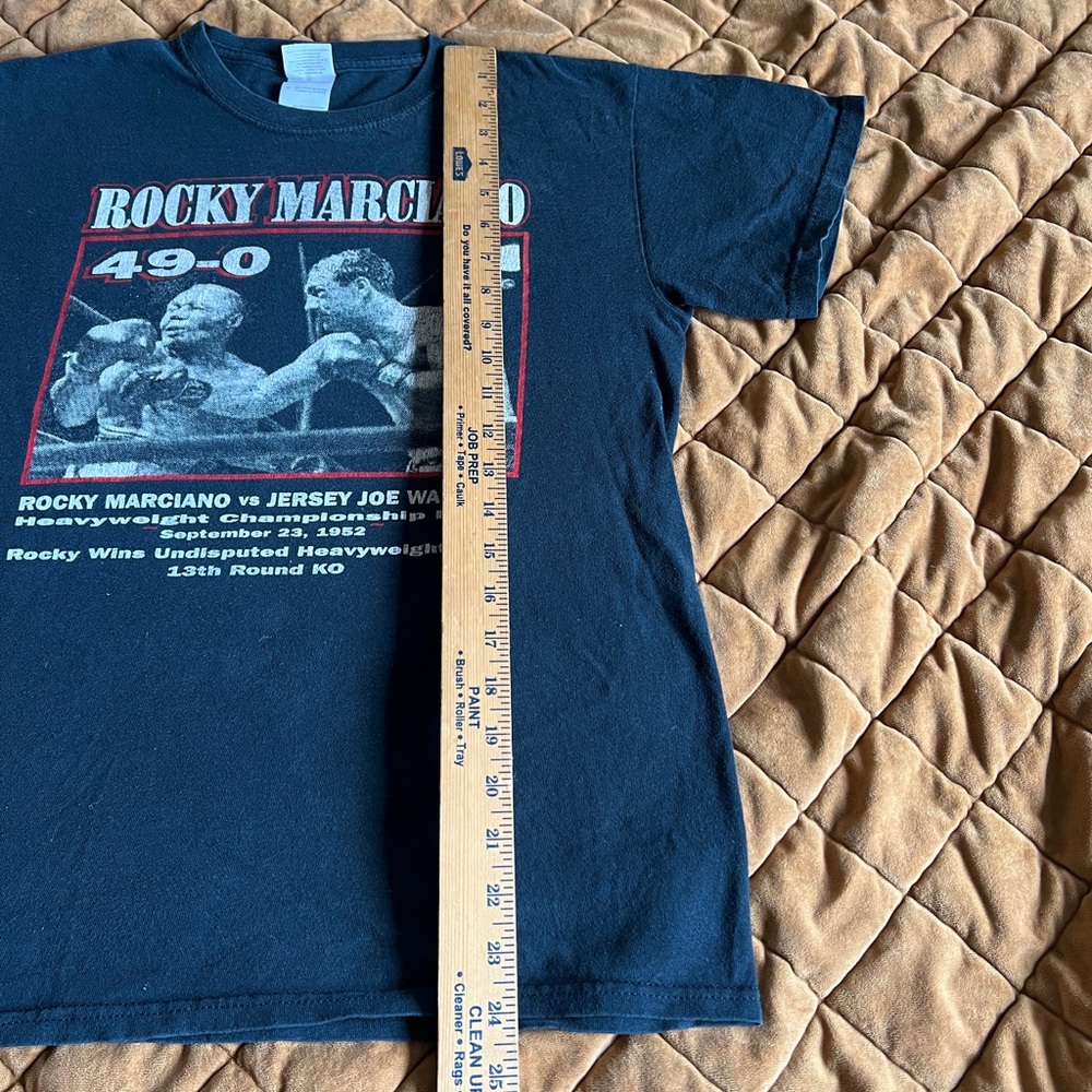 VINTAGE ROCKY MARCIANO BOXING TEE SMALL - Picture 4 of 7